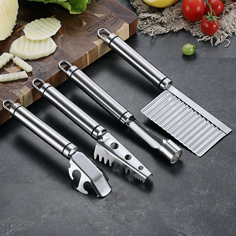 Нержавеющая сталь Кухня Малый инструмент костюм картофеля резки лоток Лифт весы