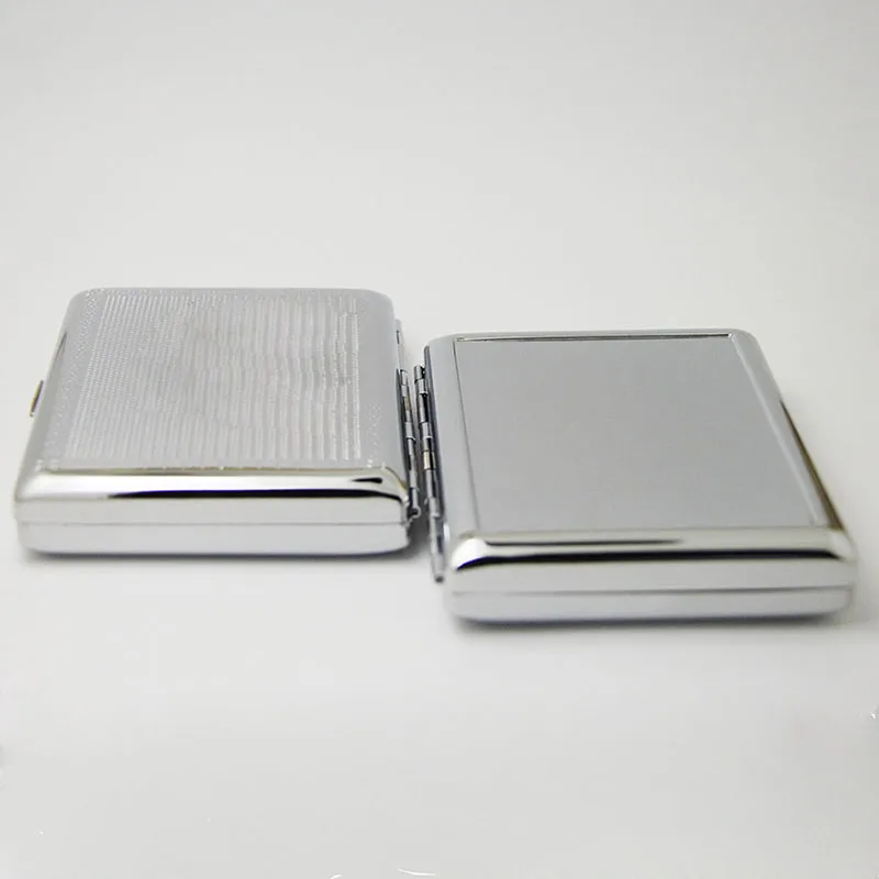 240Pcs Blank Cigarette Box Case Stainless Steel Tobacco Tube Storage Pocket Holder Handy Portable- Free Shipping | Украшения и