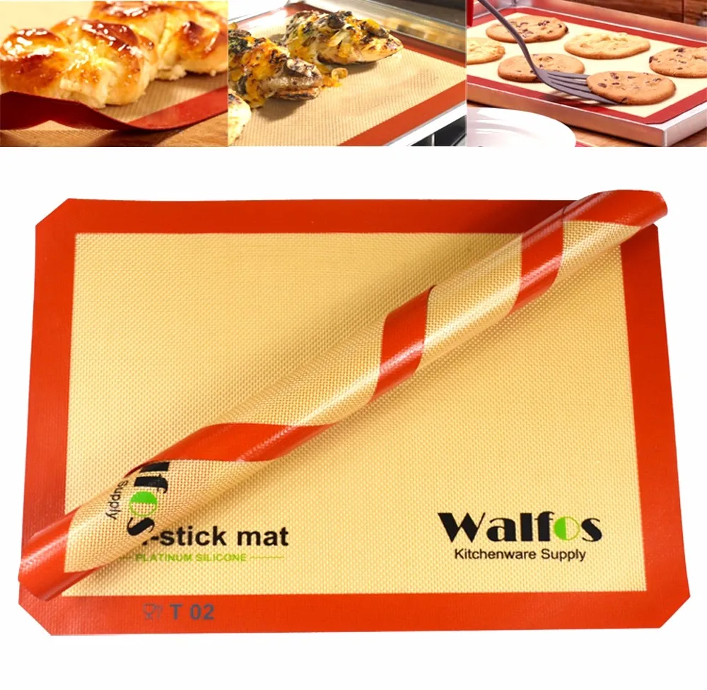 WALFOS 22 см с антипригарным покрытием скалка для помадки для детей Fondant(сахарная) торт Тесто ролика украшения трафарет для выпечки ремесла выпечка инструмент