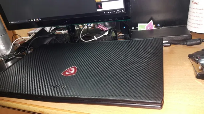Специальные виниловые наклейки для ноутбука из углеродного волокна для MSI GE62 GE62VR GL62 GL62M GP62 GP62VR GP62X GP62M GV62 15,6"