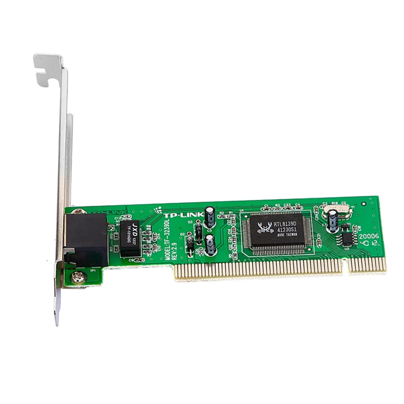 RTL8139 PCI сетевой карты 10/100 Мбит/с Настольный сетевая карта сетевого адаптера для компьютера ПК высокого качества