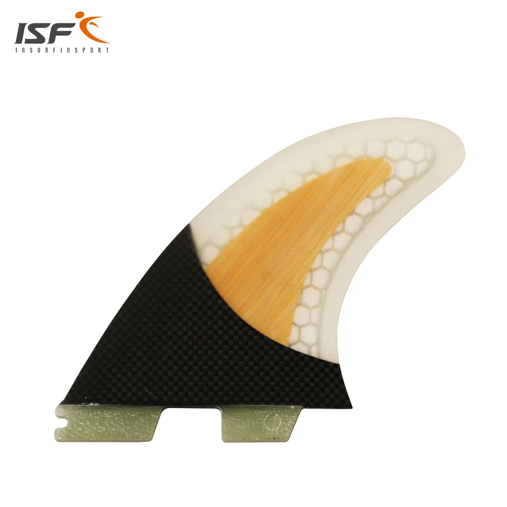 Бесплатная доставка Fcs плавники углеродное волокно соты бамбуковый плавник для