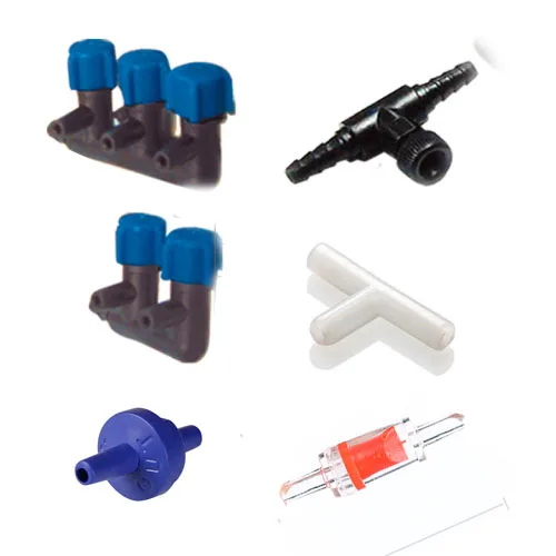 Пластиковый шарнирный обратный клапан т-образное прямое соединение 2-образное