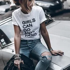 Женская хипстерская футболка ONSEME с надписью можно сделать что угодно