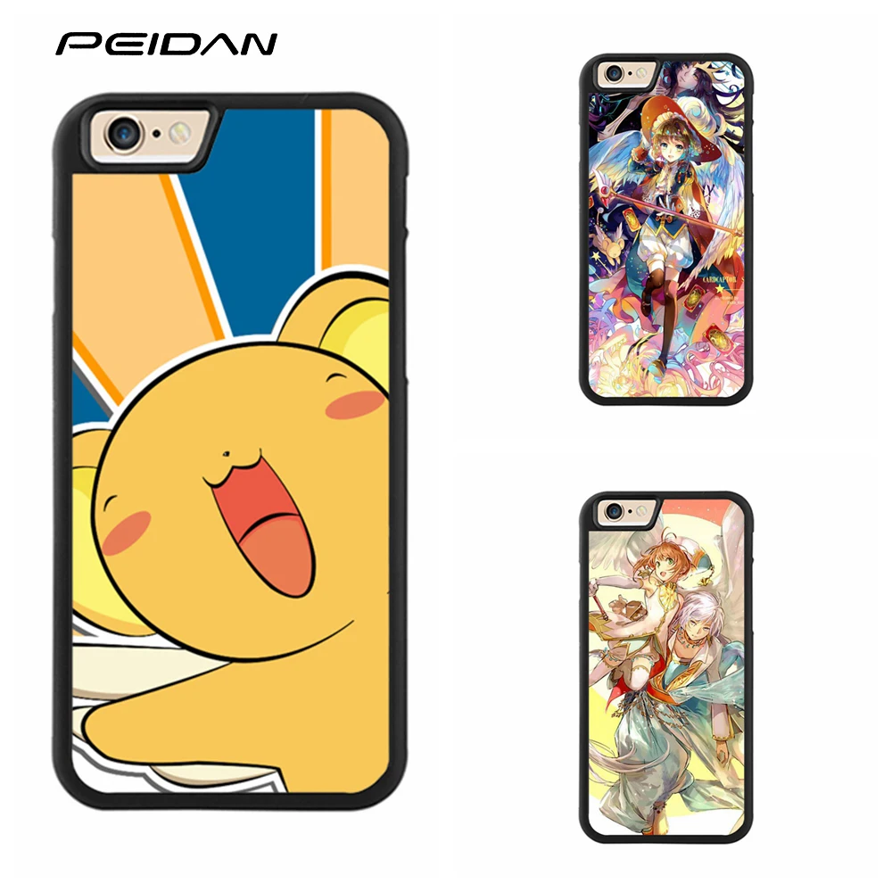 Чехол для телефона PEIDAN Sakura Card Captor 3 на iPhone X 4 4s 5 5s 6 6s 7 8 Plus #qq312.