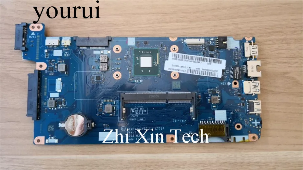 Yourui для Lenovo 15-100IBY ноутбук Mortherboard 5B20J30778 N2840 cpu AIVP1 AIVP2 LA-C771P 100% протестирован