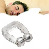 magnetic anti snore stop clip snoring silicone nose clip sleep tray apnea sleeping aid device sleep snoring