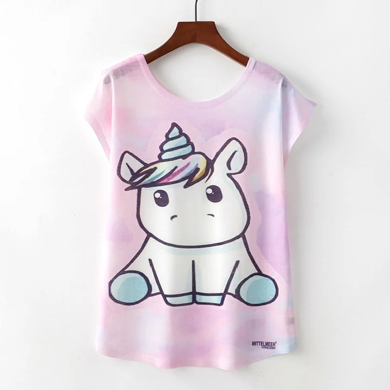 Новинка летняя женская футболка Harajuku Kawaii милый стиль красивая с принтом кота 2020