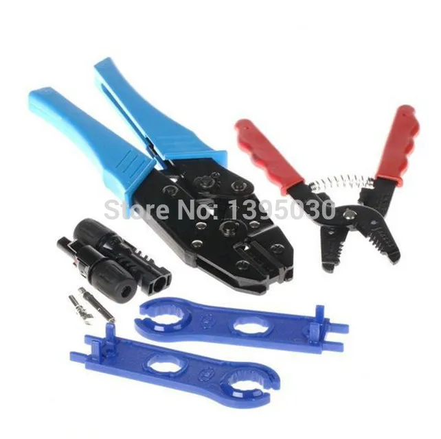 5Sets/Lot MC4 Solar Crimping Tools solar panel cable connector crimp tool PV CRIMPING DIY wire AWG 14 12 10 | Инструменты