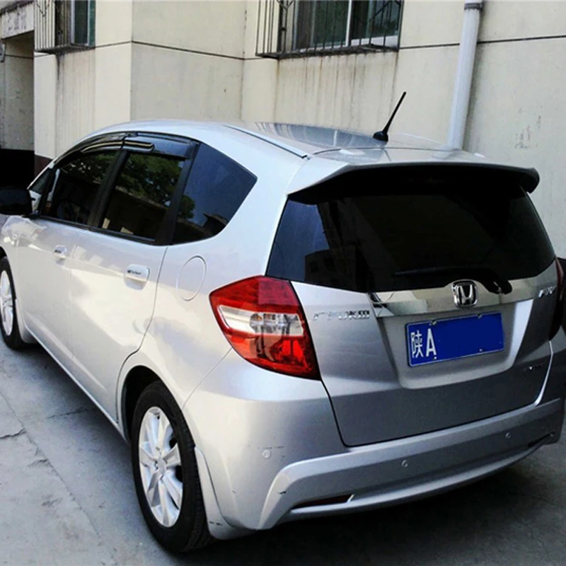 Спойлер для Honda Jazz Fit высококачественный спойлер из АБС-материала заднего крыла
