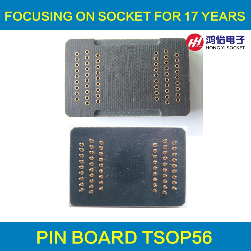 2 шт./лот TSOP56 0.5 Соединительная плата 56 штифтов штепсельная вилка|board board|5 pcs/lotboard pins