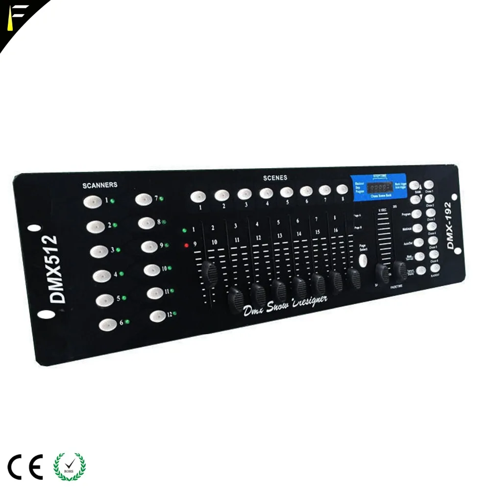 Диско DMX 512 консоль 192 каналов контроллеры Управление освещением сцены 30 банок
