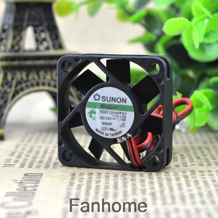 Для оригинального встроенного вентилятора охлаждения sunon KDE1204PFV1 12v 1 w 4010 с магнитной подвеской|Кулеры и