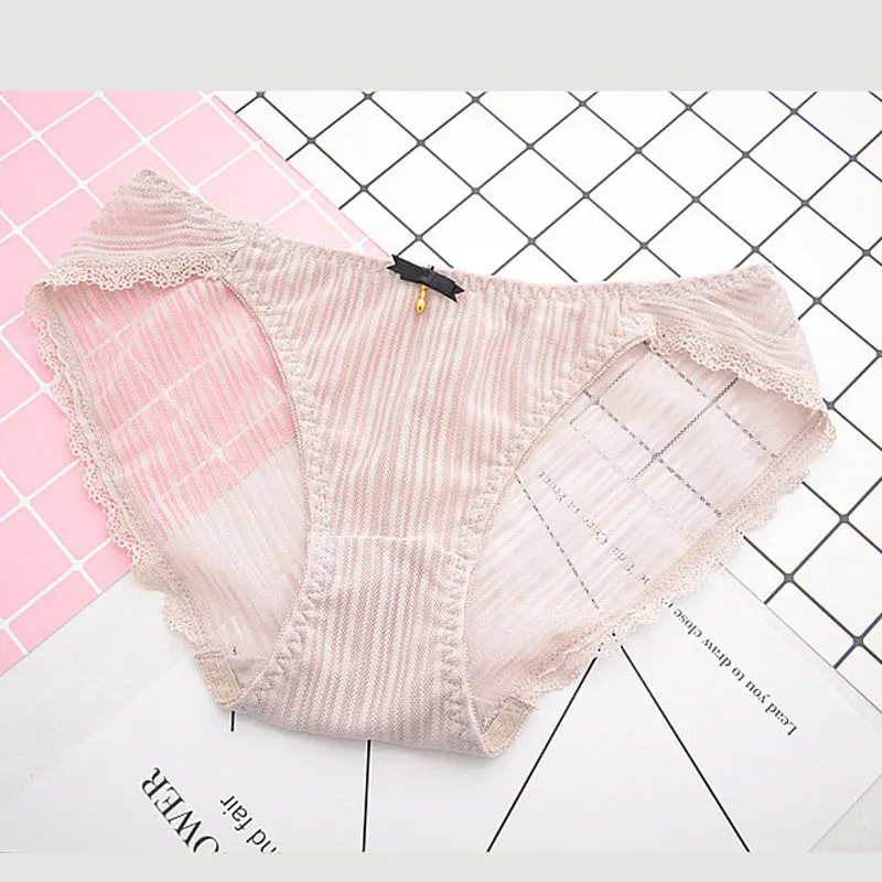 skin SP& CITY, японский стиль, милая девушка, Kawaii, нижнее белье для женщин, женские прозрачные трусики, сексуальные, промежность, хлопковые трусы, с вырезами, кружевные трусики - Цвет: skin