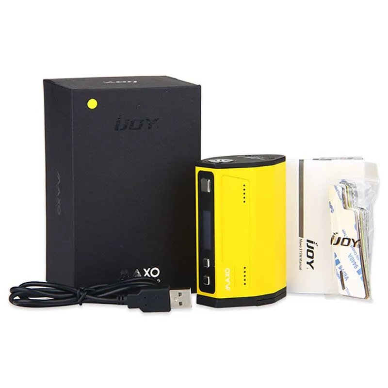 100% оригинал IJOY MAXO QUAD 315W бокс мод вейп контроль температуры прошивка обновляемая