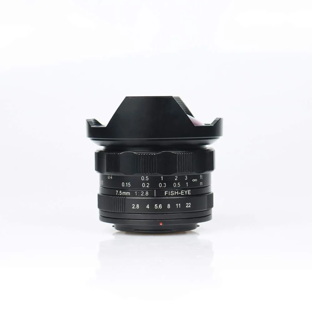 Слишком много Star 7 5 мм F2.8 супер Широкий формат Fisheye Micro один объектив для E mount Canon EOS