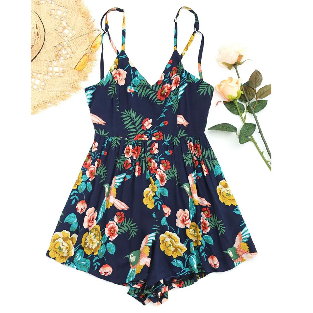 Летние женские комбинезоны без бретелек с перекрещивающимся крестом и открытой