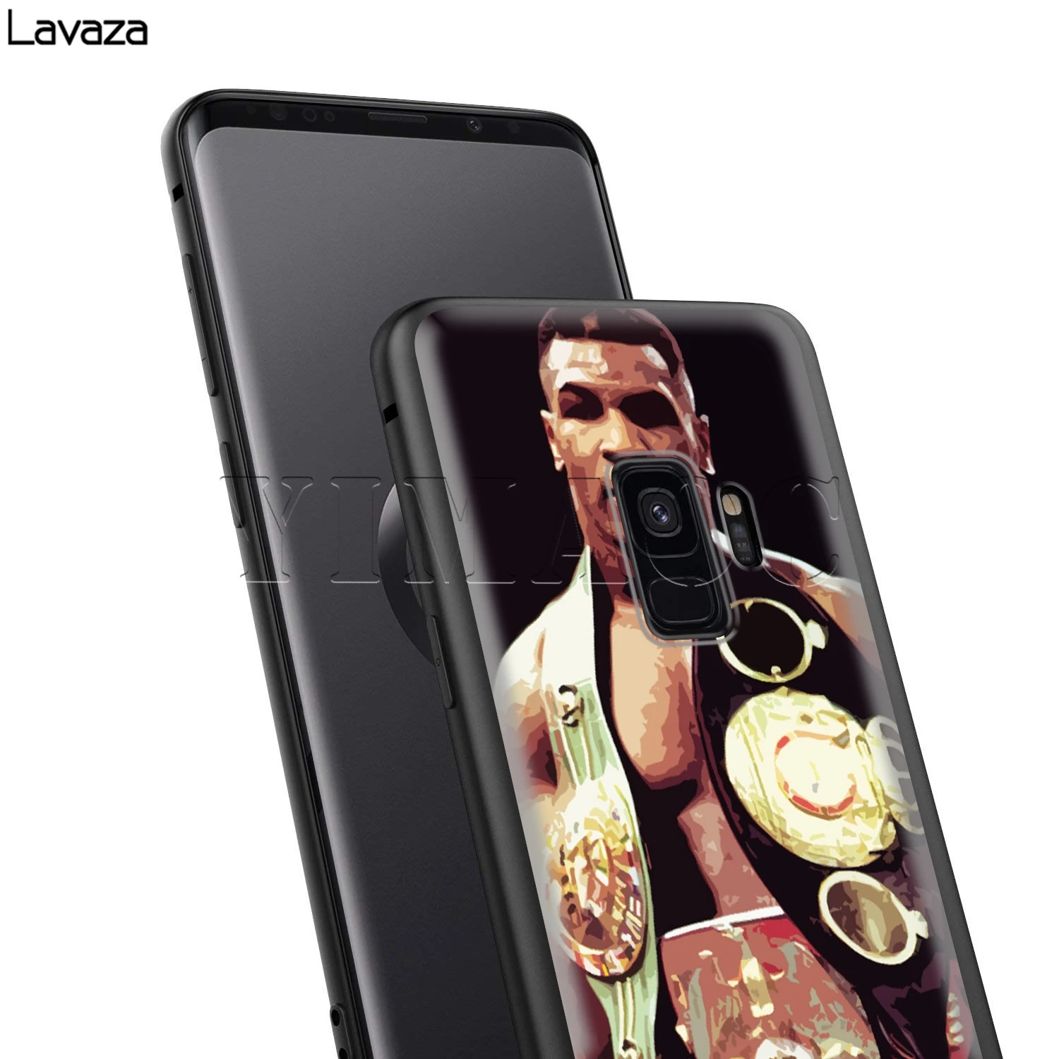 Lavaza удар Майка Тайсона чехол для Samsung Галактики S6 S7 край J6 S8 S9 S10 плюс A3 A5 A6 A7 A8 A9 Note 8