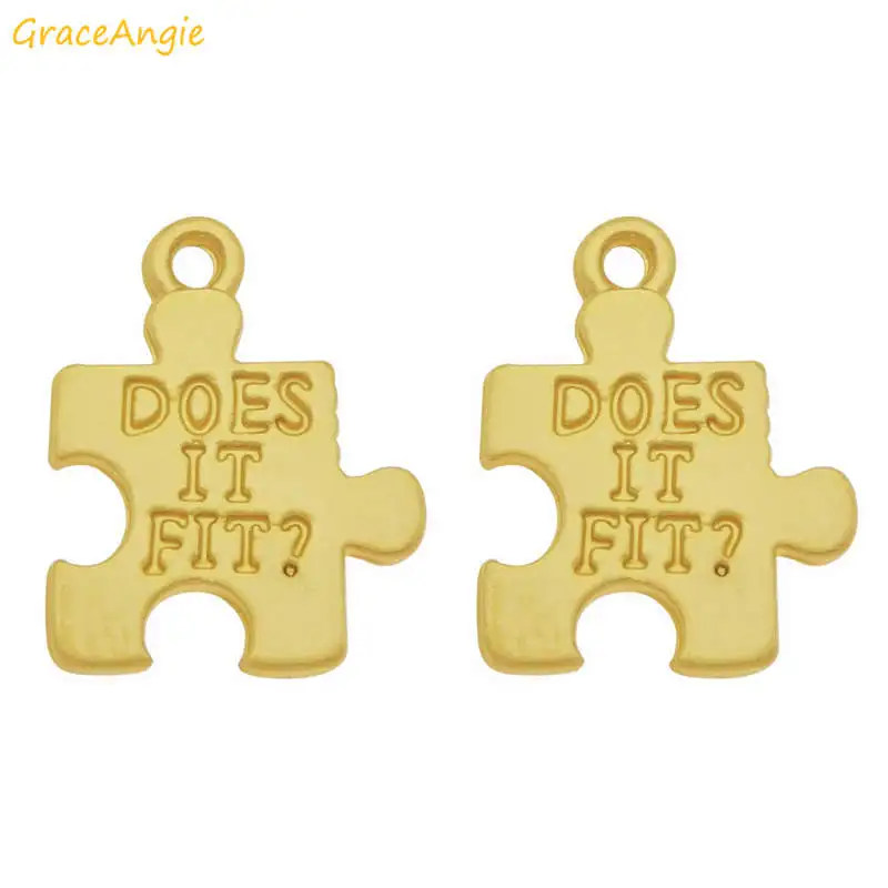Золотая головоломка GraceAngie 5-25 шт. модель Подвески для изготовления ювелирных