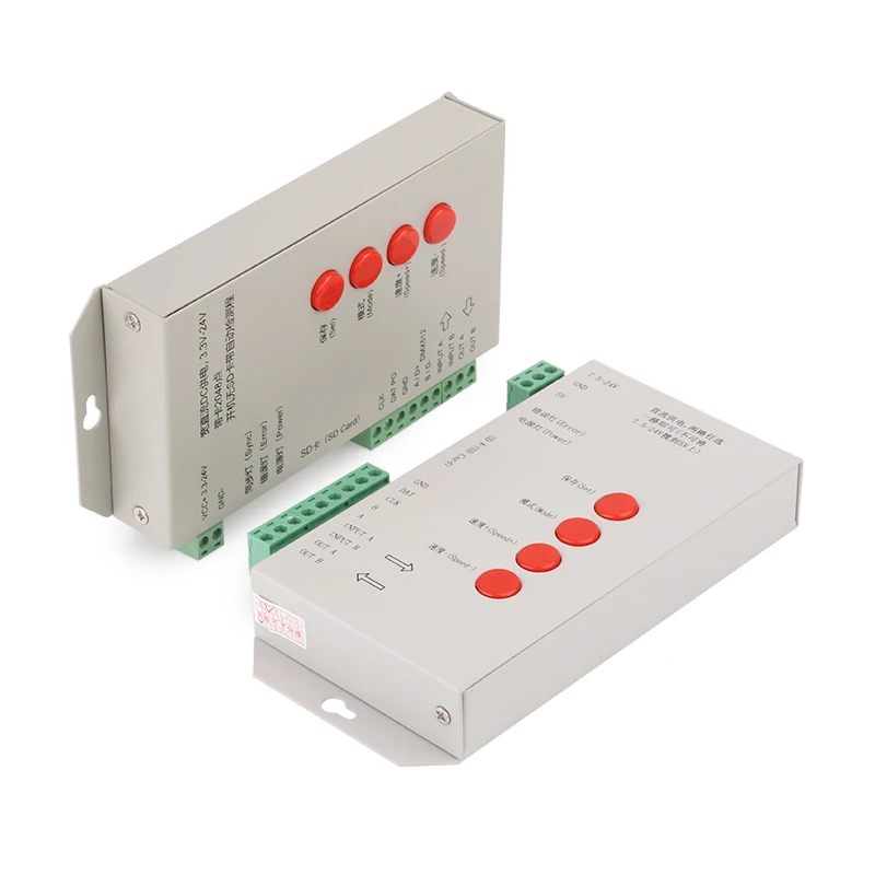 Светодиодный светильник полоска программируемый на SD карту контроллер