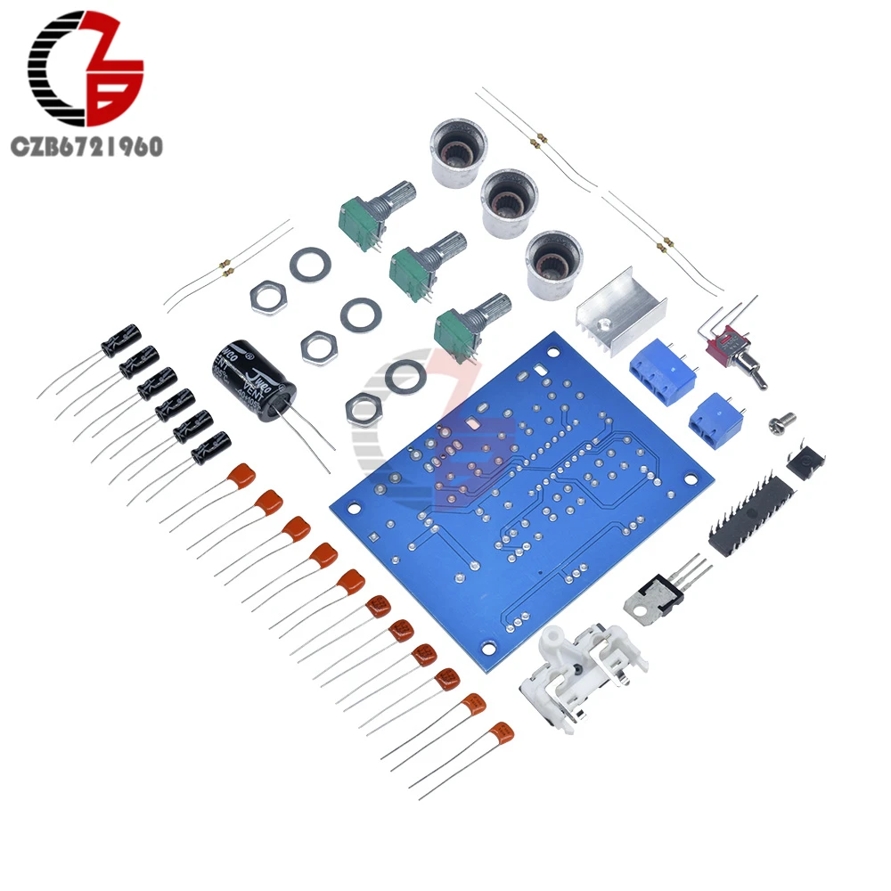 Плата управления звуком 12 В LM1036 Fever HiFi устройство громкостью и тоном двойная цепь