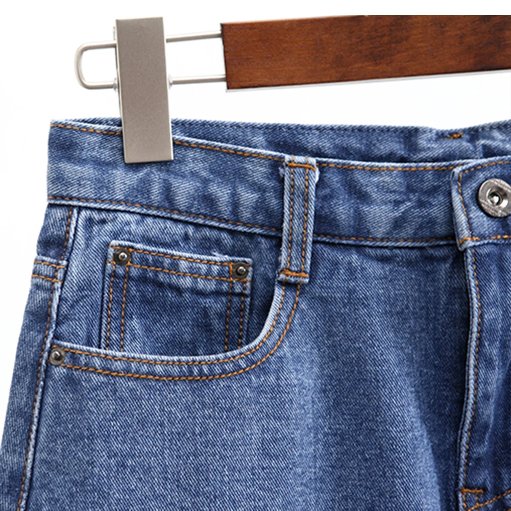 Женская джинсовая мини-юбка трапециевидной формы с высокой талией лето 2019 |