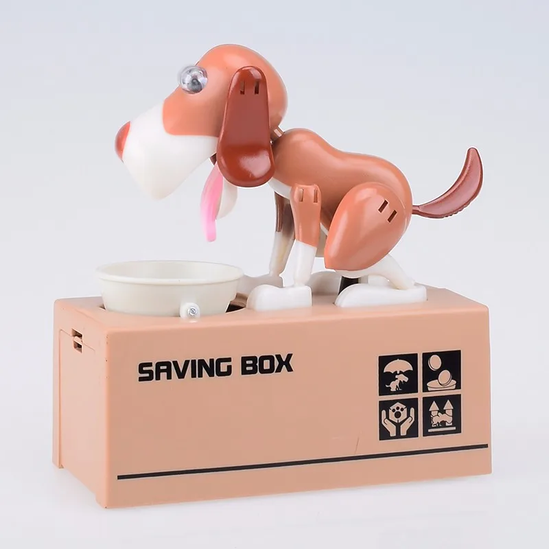 Электрические игрушки собака MoneyBox животные копилки в виде свиньи коробка подарки для детей