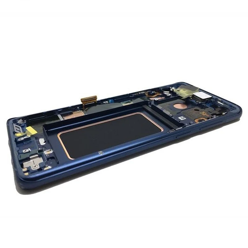 Замена AMOLED LCD для SAMSUNG Galaxy S9 дисплей + сенсорный экран дигитайзер с рамкой Plus G960 G960F