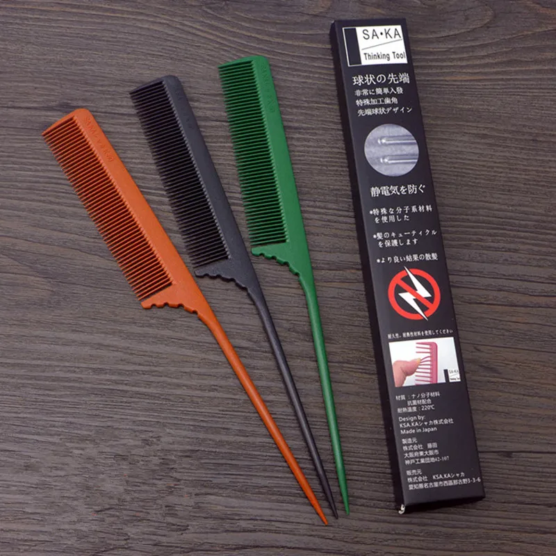 Парикмахерские гребни SAKA профессиональные расчески для волос аксессуары 1 шт.|salon