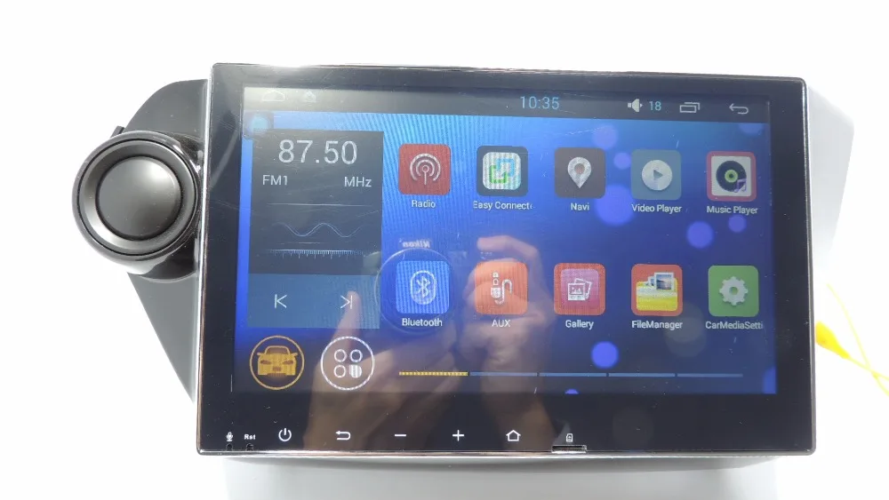 Автомагнитола YOKOTRON с сенсорным экраном 9 дюймов Android 5 1 для Kia K2 Rio 2011 2012 din + GPS