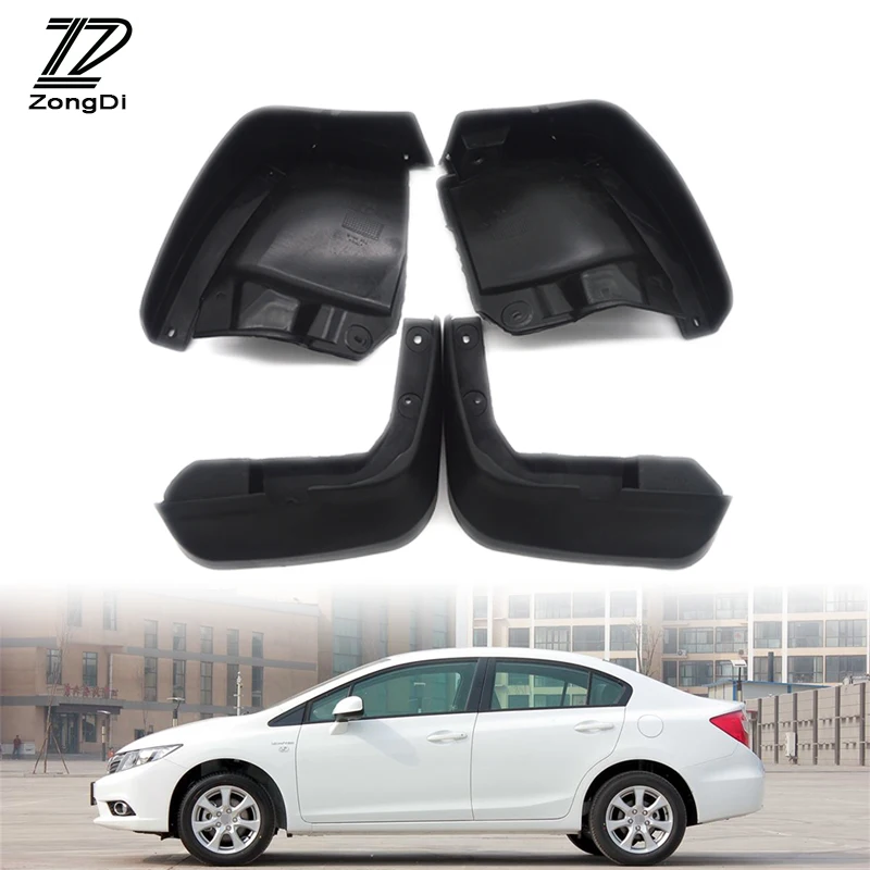 Детали ZD для Honda Civic Sedan 2012 2013 2014 2015 аксессуары брызговиков брызговики крылья|splash