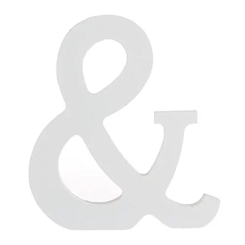 В Alysee &amp рег дерево-белый буквы алфавита и декоративные день Святого Валентина