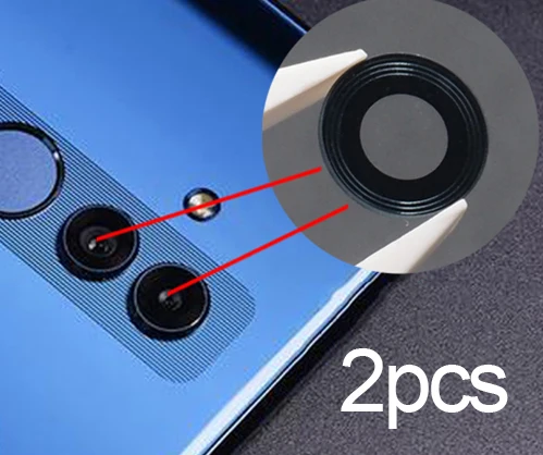 Замена стеклянного объектива задней камеры 2 шт для Huawei Mate 20 Lite | Мобильные