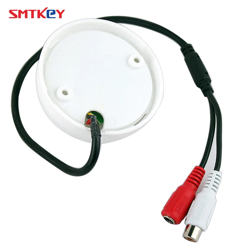 CCTV Микрофон прием звука Мини для камеры DVR системы безопасности RCA аудио