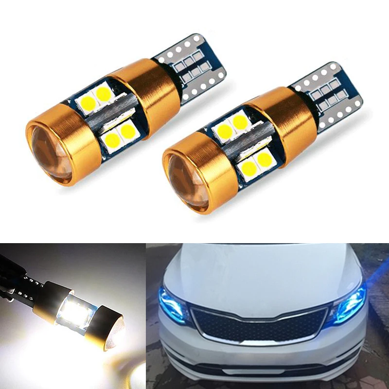 2x T10 W5W 168 194 SMD парковочный Светильник лампы без ошибок распродажа светильник s для