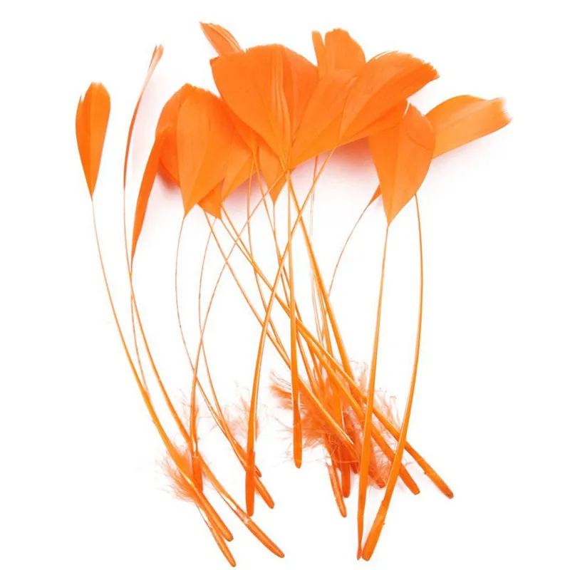 10Pcs/lot 10-18cm Multi Color Natural Goose Feathers For DIY Jewelry Craft Making Wedding Decoration | Дом и сад