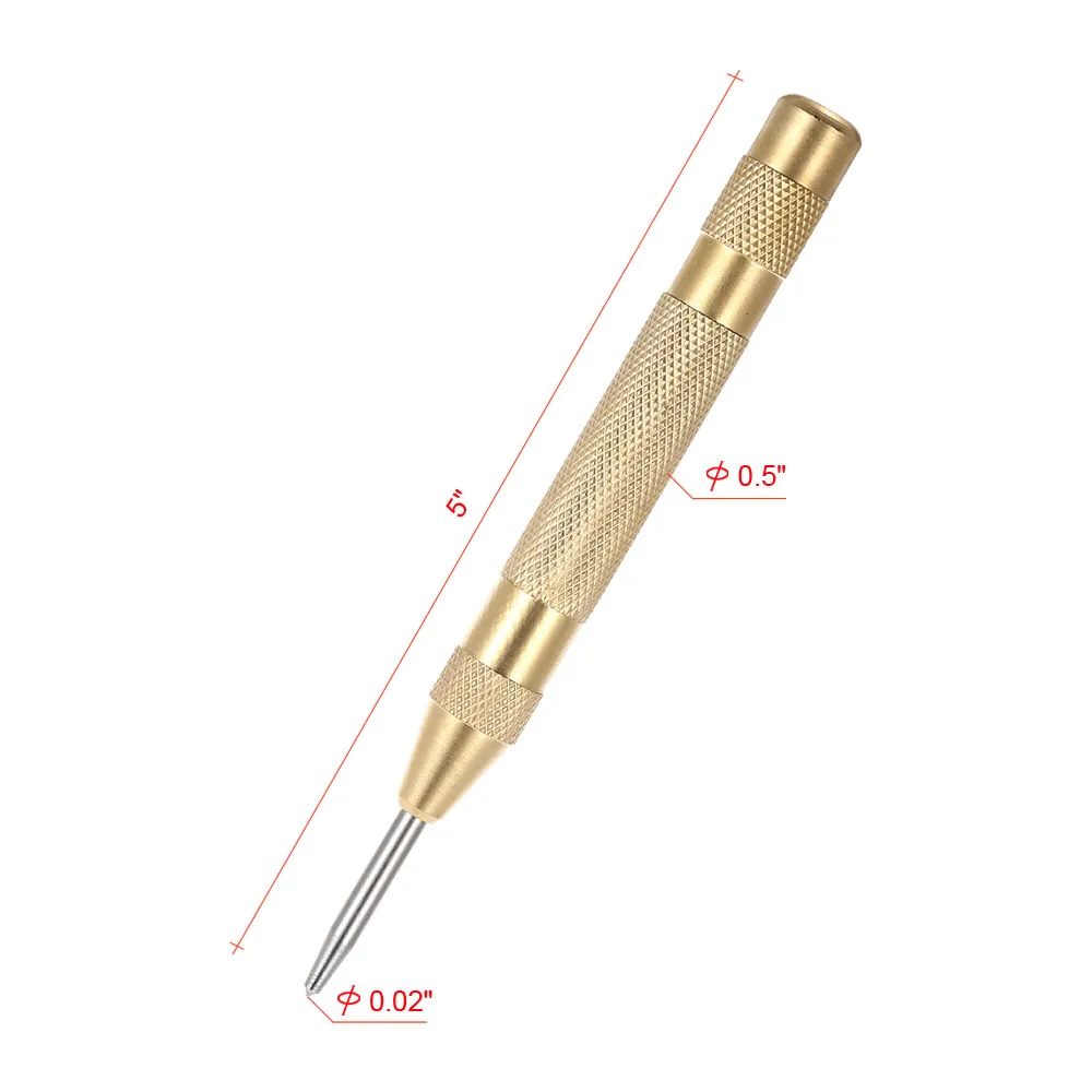 128 мм HSS 5 дюймовый автоматический Центральный штифт перфоратор с пружинной