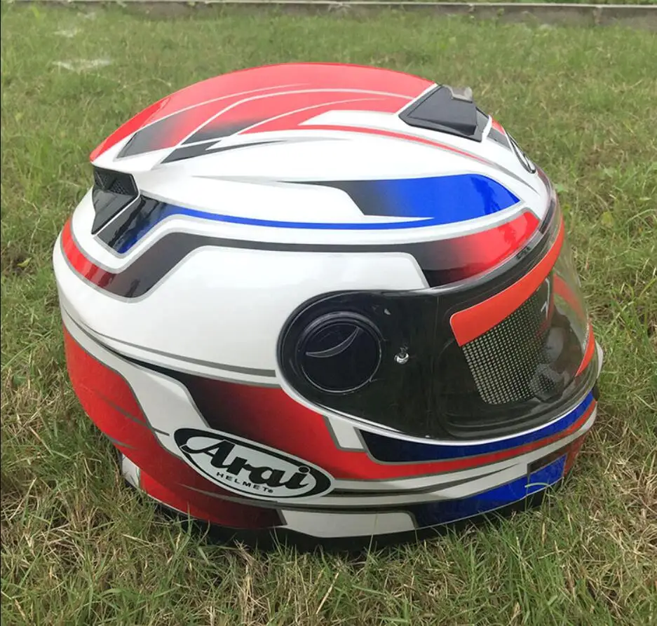 Горячая распродажа! мотоцикл шлем полный шлем arai мужской и женский рыцарь теплый всесезонный можно использовать цвет один мощный