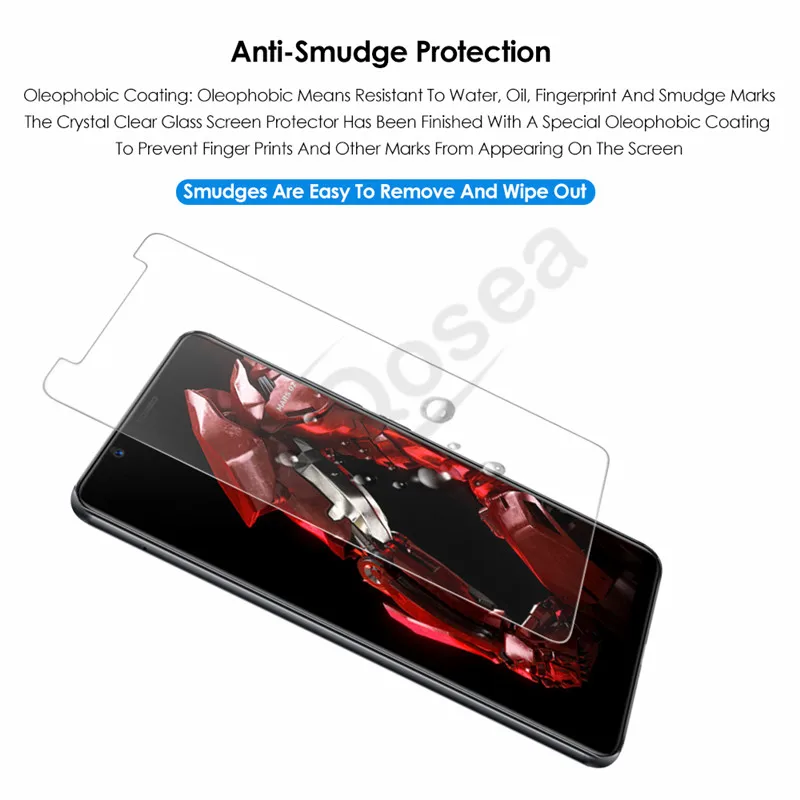 (2 шт) протектор экрана для zte Nubia Red Magic Mars закаленное стекло 9 H Ультра прозрачная