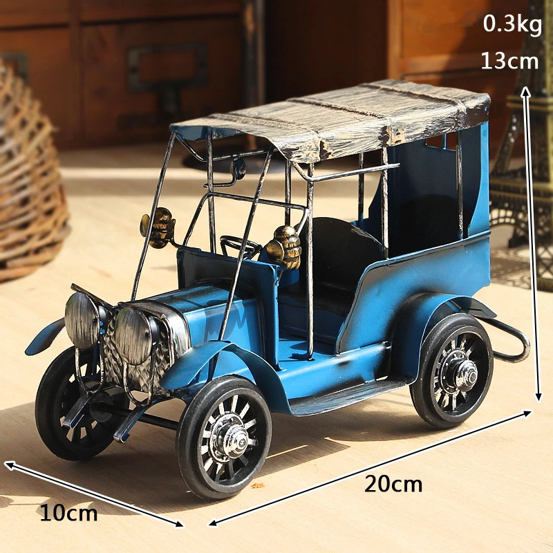 VILEAD 7 8 ''железная классическая модель автомобиля 3 вида цветов винтажная