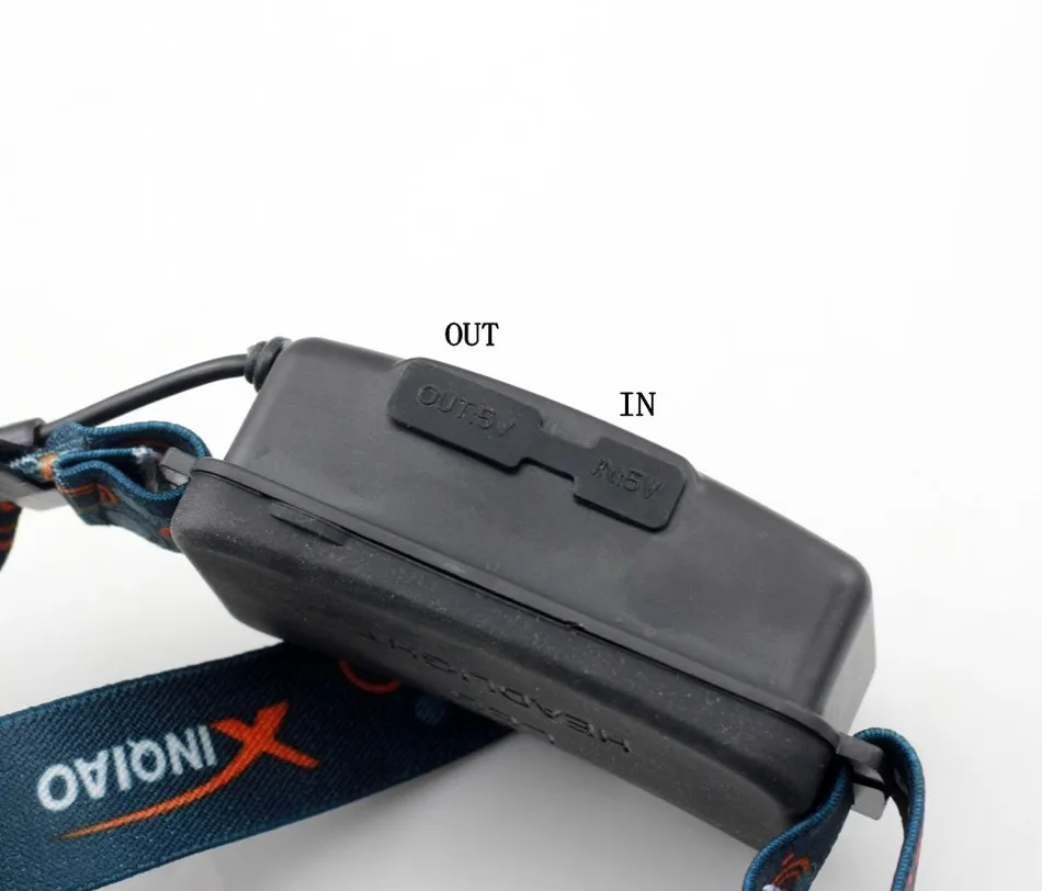 Yupard USB зарядка Масштабируемая фара XM-L2 T6 светодиодный яркий налобный фонарь выходная мощность перезаряжаемый фонарь для кемпинга