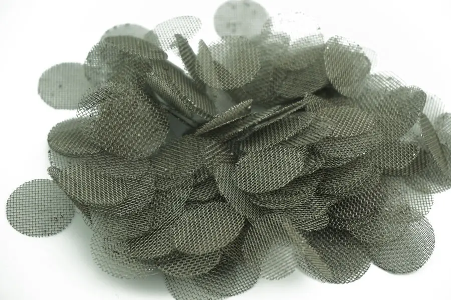100 PCS/Lot 21mm 304 Stainless Steel filter Pipe Screen Tobacco Smoke free shipping | Инструменты
