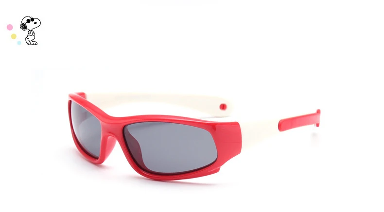 Children Glasses Children's Sunglasses Polarized Silica gel Outdoor Sport Sun Glasses Colorful Sunglass Kids oculos infantil - Цвет линз: C6