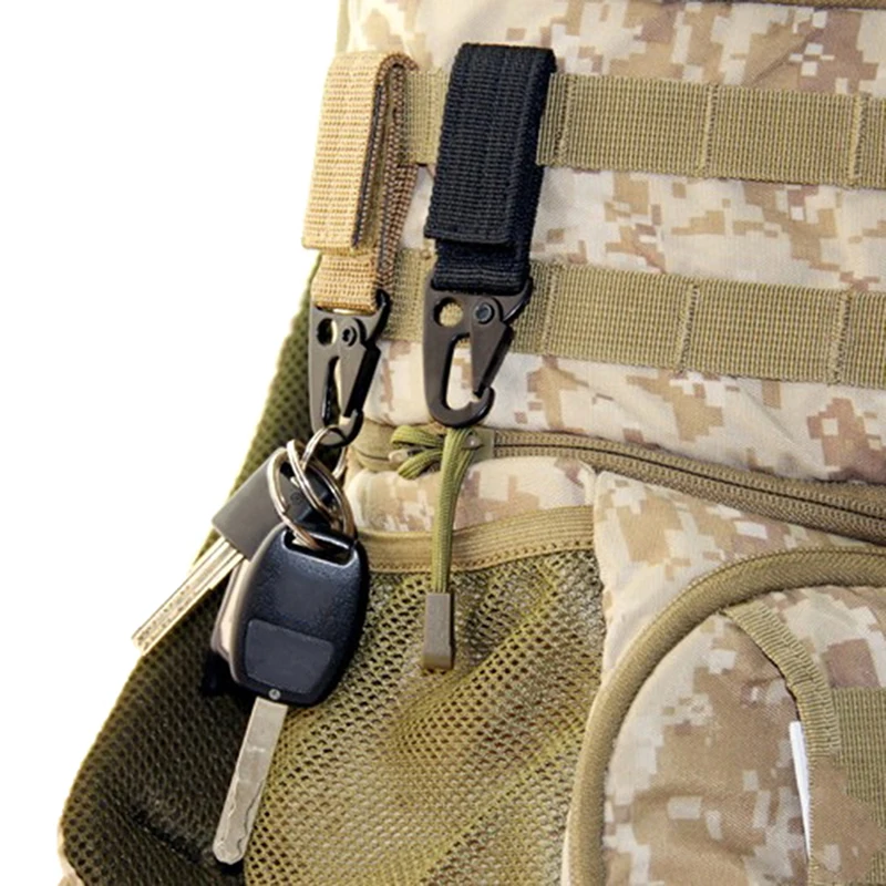 EDC Военный нейлоновый брелок застежка для кемпинга на открытом воздухе