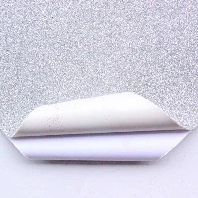 with glue A2/40 см* 60 см* 2 мм губчатая бумага сверкание блесток золото ручной работы foam paper Стикеры листов DIY украшения Xmas - Цвет: with glue