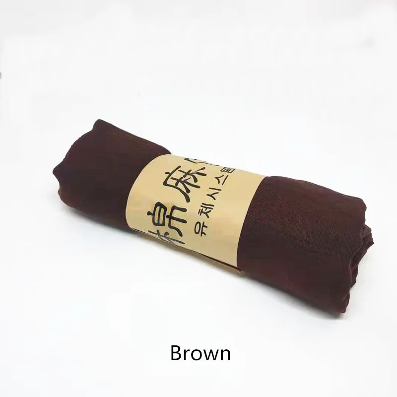 Brown 70x180 см Новые однотонные льняные шарфы накидка шаль бренд мусульманский хиджаб глушитель шарф карамельный цвет женские шарфы - Цвет: Brown
