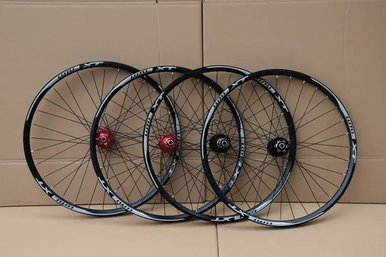 JK XT 2" дюймов MTB горный велосипед 32 отверстия дисковый тормоз 4 герметичный подшипник колеса двойной обод колеса обода
