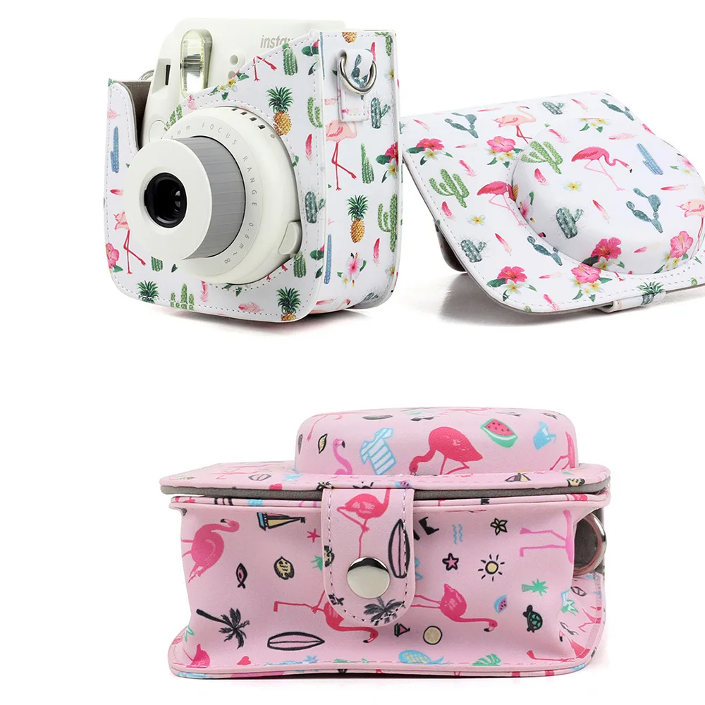 Чехол для камеры Fujifilm Instax Minifor из искусственной кожи с плечевым ремнем Instax Mini 9 Mini 8+ фотокамера моментальной печати