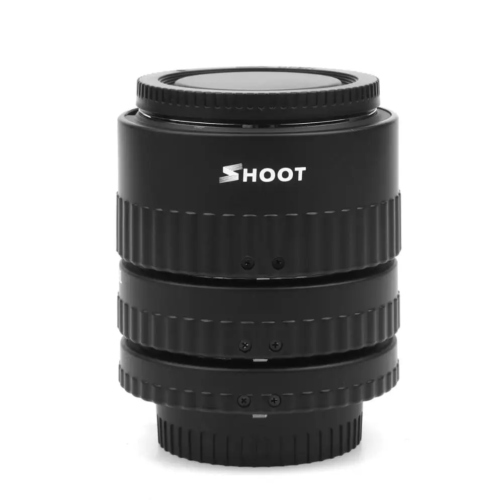 Автофокус SHOOT 12 мм 20 36 Макро Удлинитель с креплением для камеры Nikon DD5200 D7000 D7200 D90 D5100