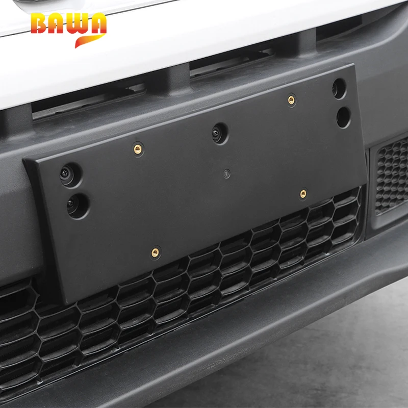 Держатель номерного знака BAWA для Jeep Renegade 2016 2017 подставка из АБС пластика